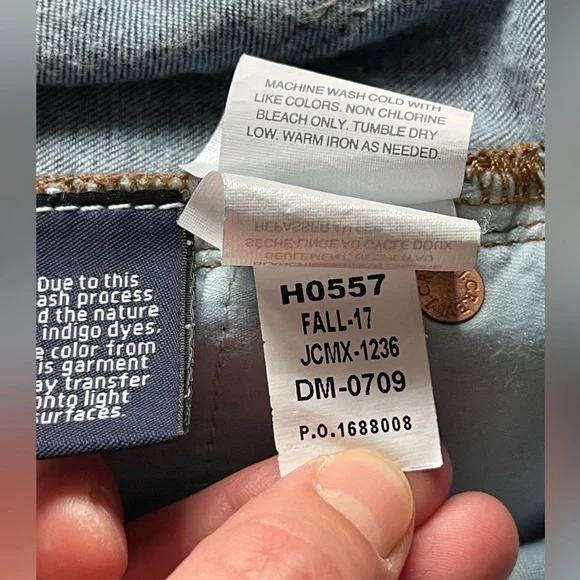 Petite J. Crew Trademark Toothpick Skinny Jeans - Size 12P - Picture 15 of 15